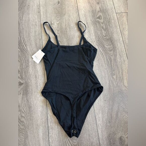 Auden Black Spaghetti Strap Bodysuit very soft - Picture 2 of 6